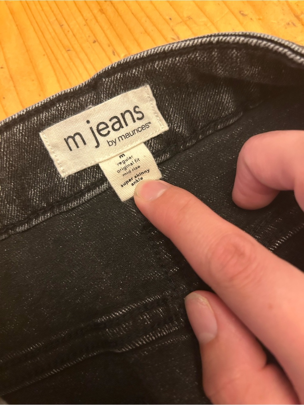 Upcycled Maurice’s Jeans - Picture 4 of 7